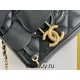 Chanel Classic Vanity Case Small 17 in Black, Gold Hardware, Caviar Leather, Hass Factory Leather, Dimensions: 14x17x8cm.