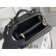 Chanel Classic Vanity Case Medium 21 in Black, Gold Hardware, Caviar Leather, Hass Factory Leather, Dimensions: 16x21x9cm.