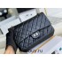 Chanel Classic Flap Bag in 2.55 Diamond Pattern So Black, Large 28, Black, Silver Hardware, Lambskin Leather, Padded Leather, Hass Factory Leather, Dimensions: 28x20x8cm.