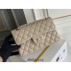 Chanel Classic Flap Bag in Small 23, Light Apricot, Champagne Gold Hardware, Caviar Leather, Hass Factory Leather, 23x15x6cm.