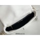 Chanel 19 Bag 22S in White with Silver Hardware, Small 26, Lambskin Leather, Hass Factory Leather, 26x16x9cm.