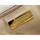 Chanel 19 Bag in Cream with Gold Hardware, Small 26, Lambskin Leather, Hass Factory Leather, 26x16x9cm.