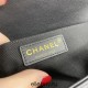 Chanel Le Boy Bag 67086, Medium 25, Calfskin Leather, Vertical Quilted, Black with Gold Hardware, 25cm.