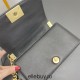 Chanel Le Boy Bag, Small 20, Calfskin Leather, Black with Gold Hardware, 20cm.