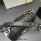 Chanel Le Boy Bag, Small 20, Caviar Leather, Black with Silver Hardware, 20cm.