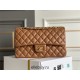 Chanel Classic Flap bag Medium 25 Caramel Gold Hardware Lambskin Hass Factory leather 25x16x7cm