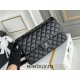 Chanel Classic Flap bag Medium 25 So Black All Black Lambskin Hass Factory leather 25x16x7cm