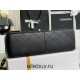 Chanel Classic Flap bag Jumbo 30 Black Gold Hardware Lambskin Hass Factory leather 20x30x10cm