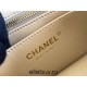 Chanel Classic Flap bag Mini 20 Apricot Gold Hardware Camellia Clasp Lambskin Hass Factory leather 13x20x6cm