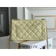 Chanel Classic Flap bag Mini 20 Light Yellow Gold Hardware Camellia Clasp Lambskin Hass Factory leather 13x20x6cm