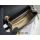 Chanel 22S Classic Flap bag Woven Gold Ball Black Gold Hardware Mini 17 Lambskin Hass Factory leather 13x17x7cm