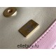 Chanel 22C Classic Flap bag Mini 20 Gold Ball Deep Pink Gold Hardware Lambskin Hass Factory leather 13x20x7cm