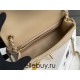 Chanel 22C Classic Flap bag Mini 20 Gold Ball Apricot Gold Hardware Lambskin Hass Factory leather 13x20x7cm