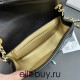 Chanel 22C Classic Flap bag Mini 20 Woven Gold Ball Black Gold Hardware Lambskin Hass Factory leather 13x20x7cm