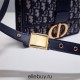 Dior 30 Montaigne Medium 24 Classic Blue Oblique Model: 9008 Size: 24x6x17cm