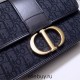 Dior 30 Montaigne Medium 24 Black Full Leather Model: 9008 Size: 24x6x17cm