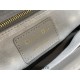 Lady Dior Bag, Grey Lambskin, Champagne Gold Hardware, Small   Four Blocks   20, Size: 20cm