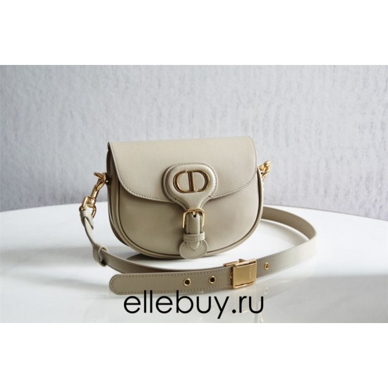 Dior Bobby Bag, Milky White, Gold Hardware, Small 18, Model 2020, Size: 18x14x5cm