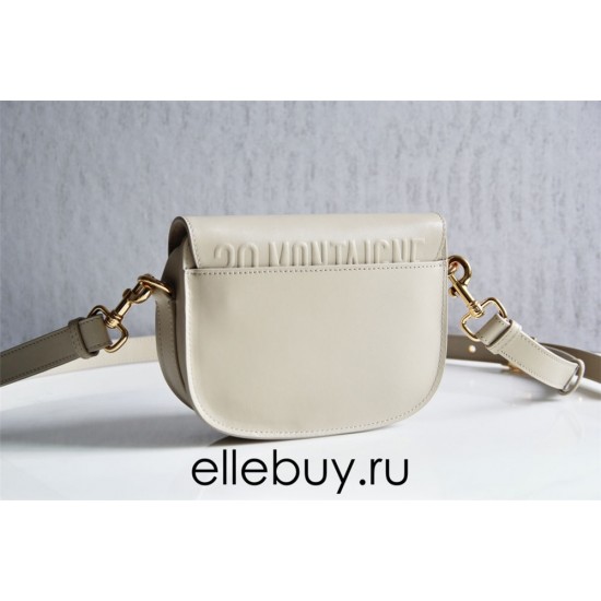 Dior Bobby Bag, Milky White, Gold Hardware, Medium 27, Model 2020, Size: 27x20x8cm