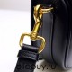 Dior Bobby Bag, Black, Gold Hardware, Medium 22, Model 2020, Size: 22x17x6cm