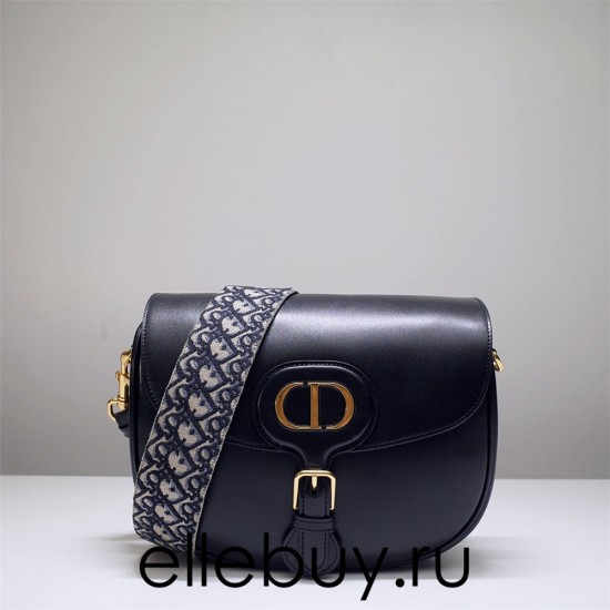 Dior Bobby Bag, Black, Gold Hardware, Medium 27, Model 2020, Size: 27x20x8cm