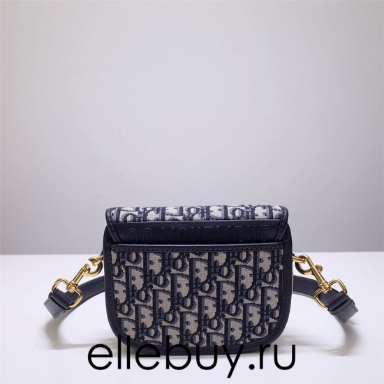 Dior Bobby Bag, Classic Blue Oblique, Small 18, Model 2020, Size: 18x14x5cm