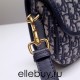 Dior Bobby Bag, Classic Blue Oblique, Medium 22, Model 2020, Size: 22x17x6cm