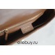 Dior Caro Chain Bag, Brown, Gold Hardware, Calfskin, Medium 25, Size: 25.5x15.5x8cm