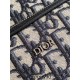 Dior Rider Shoulder Bag, Classic Blue Oblique, Size: 21x32x10cm