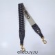 Dior Oblique Shoulder Strap, Classic Blue, Gold Hardware