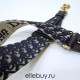 Dior Oblique Shoulder Strap, Classic Blue, Gold Hardware