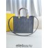 Fendi Sunshine Tote Small 22.5 Gray 22.5x22.5x12cm