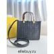 Fendi Sunshine Tote Small 22.5 Gray 22.5x22.5x12cm