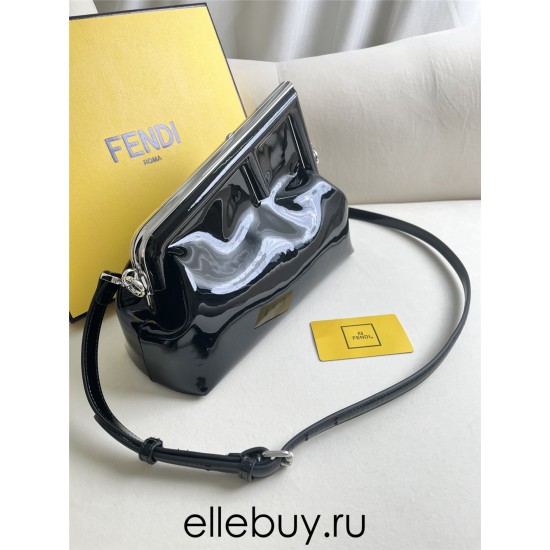 Fendi First 26 All Leather Black 26cm