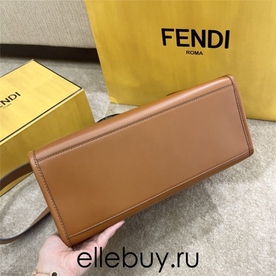 Fendi  Sunshine Tote Large 35 Brown 35x31x17cm