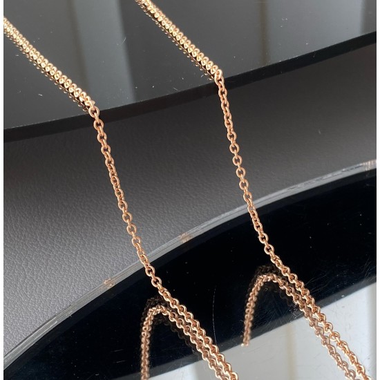 Bvlgari B.ZERO1 Necklace Black ceramic rose gold (Only 1 pcs for each customer)