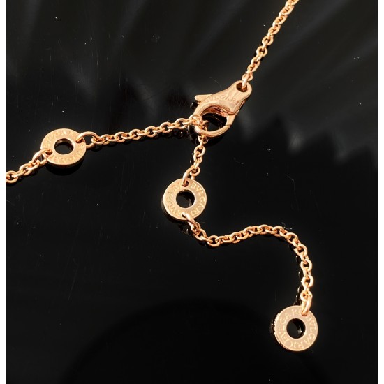 Bvlgari B.ZERO1 Necklace Black ceramic rose gold (Only 1 pcs for each customer)