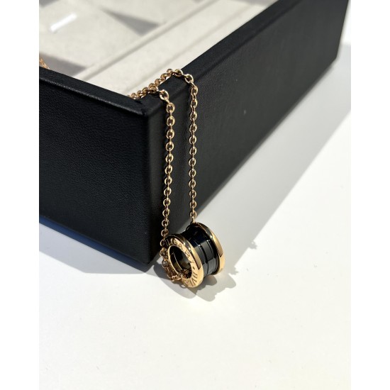 Bvlgari B.ZERO1 Necklace Black ceramic gold (Only 1 pcs for each customer)