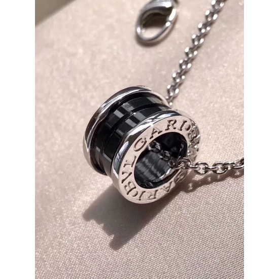 Bvlgari B.ZERO1 Necklace Black ceramic silver (Only 1 pcs for each customer)