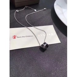 Bvlgari B.ZERO1 Necklace Black ceramic silver (Only 1 pcs for each customer)