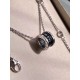 Bvlgari B.ZERO1 Necklace Black ceramic silver (Only 1 pcs for each customer)