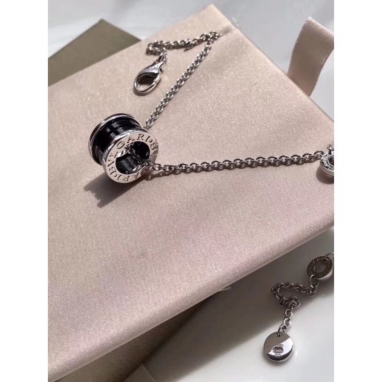 Bvlgari B.ZERO1 Necklace Black ceramic silver (Only 1 pcs for each customer)