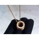 Bvlgari B.ZERO1 Necklace Spring Rose gold with side diamonds (Only 1 pcs for each customer)