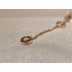 Bvlgari B.ZERO1 Necklace Rose gold slim waist full diamonds (Only 1 pcs for each customer)