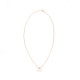 Hermes HERMÈS Pop H Necklace Pendant White/Rose Gold (Only 1 pcs for each customer)