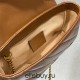 Gucci GG Marmont Mini, 16.5, Brown, Gold Hardware, Size: 16.5x10x5cm, Model: 476433