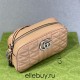 Gucci GG Marmont Geometric Medium, 24, Beige, Silver Hardware, Size: 24x13x7cm, Model: 443497