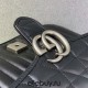 Gucci GG Marmont Geometric Medium, 26, Black, Silver Hardware, Size: 26x15x7cm, Model: 443497