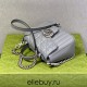 Gucci GG Marmont Geometric Small, 21, Grey, Silver Hardware, Size: 21x15.5x8cm, Model: 583571