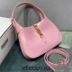 Gucci Jackie 1961, Full Leather, Imported Italian Leather, Small 27.5cm, Pink, Gold Hardware, Size: 27.5x19x4cm, Model: 636706